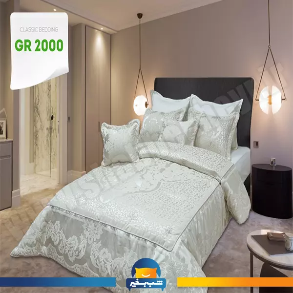 فروشگاه شب بخیر - ست-لحاف-مخمل-ژاکارد-کد-2000